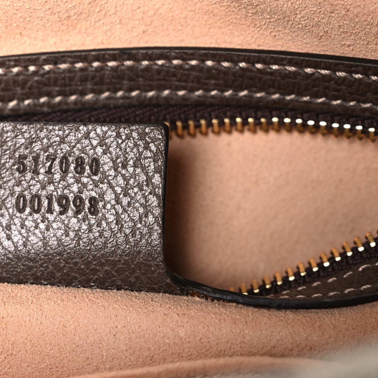 Gucci GG Supreme Monogram Web Small Ophidia Shoulder Bag Brown 7 of 10