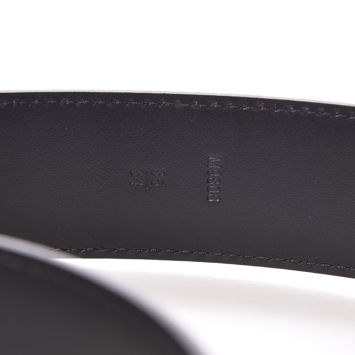 Damier Graphite LV Initiales Belt 85 34