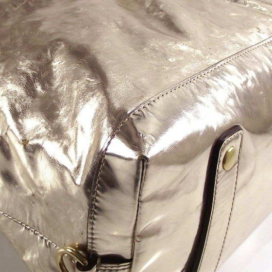 FASHIONPHILE COACHMadisonSabrinaMirroredMetallicGold12965 6 of 11