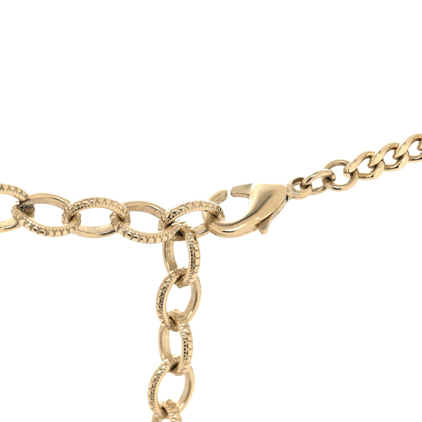 Metal Strass Pearl Lipstick Pendant Necklace Pink Gold