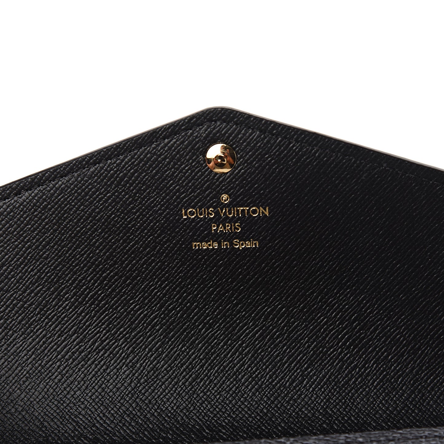 Monogram Giant Jungle Sarah Wallet Black