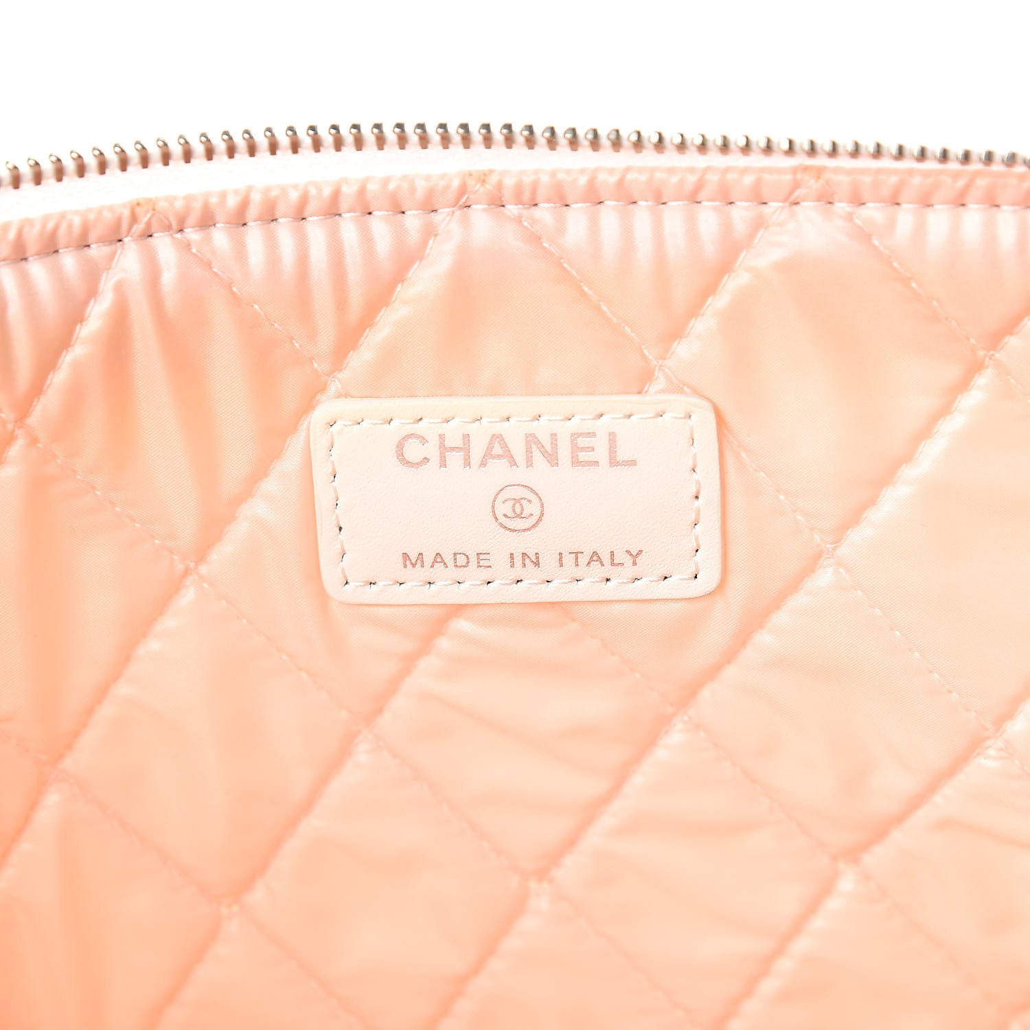 Chanel Canvas Large Coco Cuba Cosmetic Case Yellow Turquoise 6 of 9