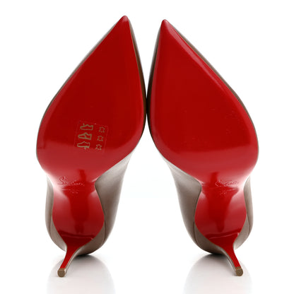 Christian Louboutin Nappa Hot Chick 100 Pumps 39 Brown 5 of 8
