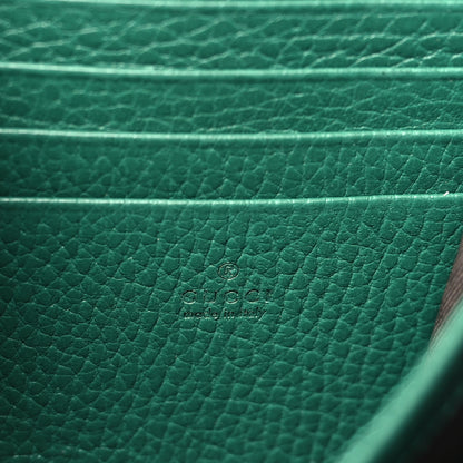 Gucci Calfskin Mini Dionysus Chain Wallet Emerald 6 of 10