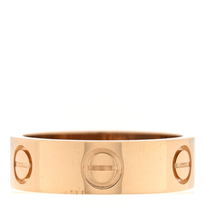 Cartier 18K Yellow Gold 5.5mm LOVE Ring 52 6 3 of 5