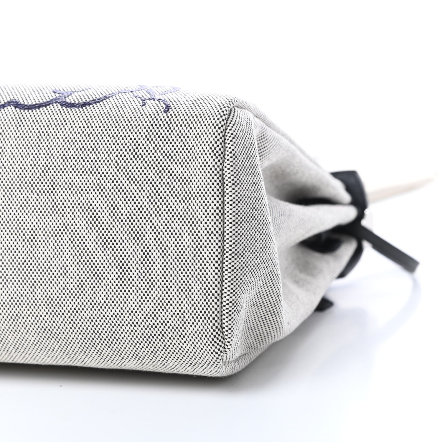Hermes Vache Hunter Toile Pegase Pop Herbag Zip Retourne 31 PM Bleu Indigo 11 of 12