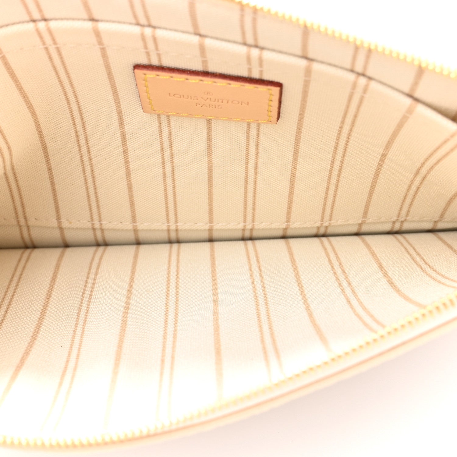 Louis Vuitton Damier Azur Neverfull MM GM Pochette 5 of 8