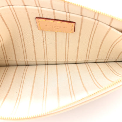 Louis Vuitton Damier Azur Neverfull MM GM Pochette 5 of 8