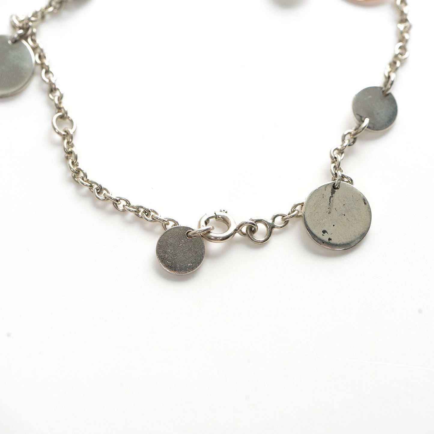 Sterling Silver 18K Rose Gold Confettis Bracelet