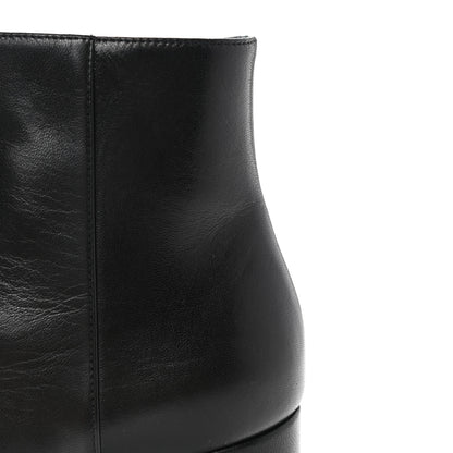 Saint Laurent Nappa Loulou Ankle Zip Boot 36.5 Black 11 of 16