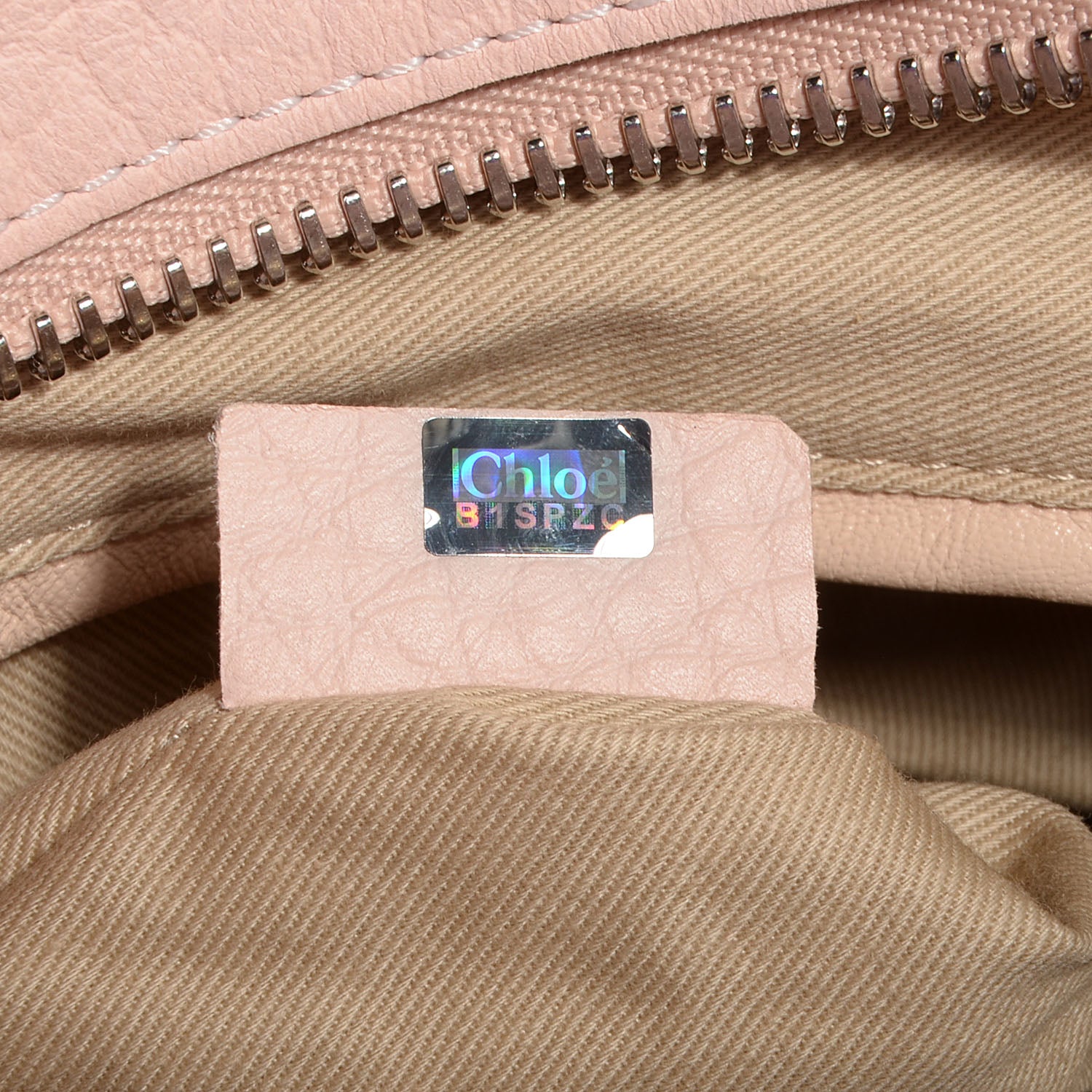 Chloe Pebbled Calfskin Medium Paraty Bliss Pink 7 of 9