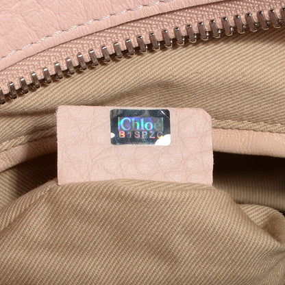 Chloe Pebbled Calfskin Medium Paraty Bliss Pink 7 of 9