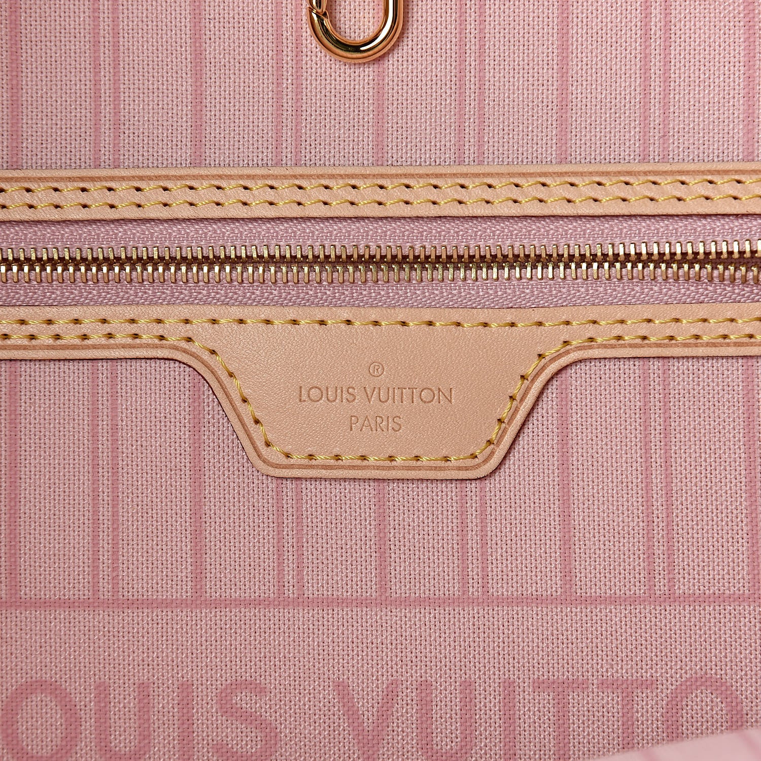 Louis Vuitton Damier Azur Neo Neverfull MM Rose Ballerine 7 of 12