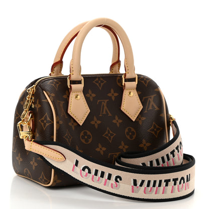 Louis Vuitton Monogram Speedy Bandouliere 20 Black 3 of 7