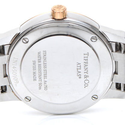 Tiffany Stainless Steel 18K Rose Gold 29mm Atlas 2-Hand Quartz Watch 5 of 8