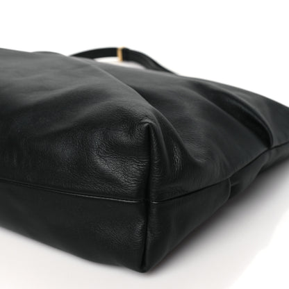 Jimmy Choo Soft Calfskin Medium Diamond Hobo Black 9 of 9