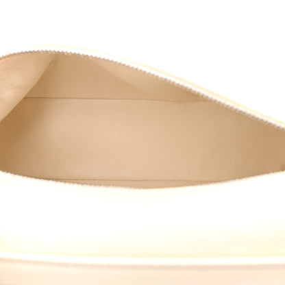Loro Piana LORO PIANA Grained Calfskin L19 Extra Pocket Pouch Whisper White 5 of 9