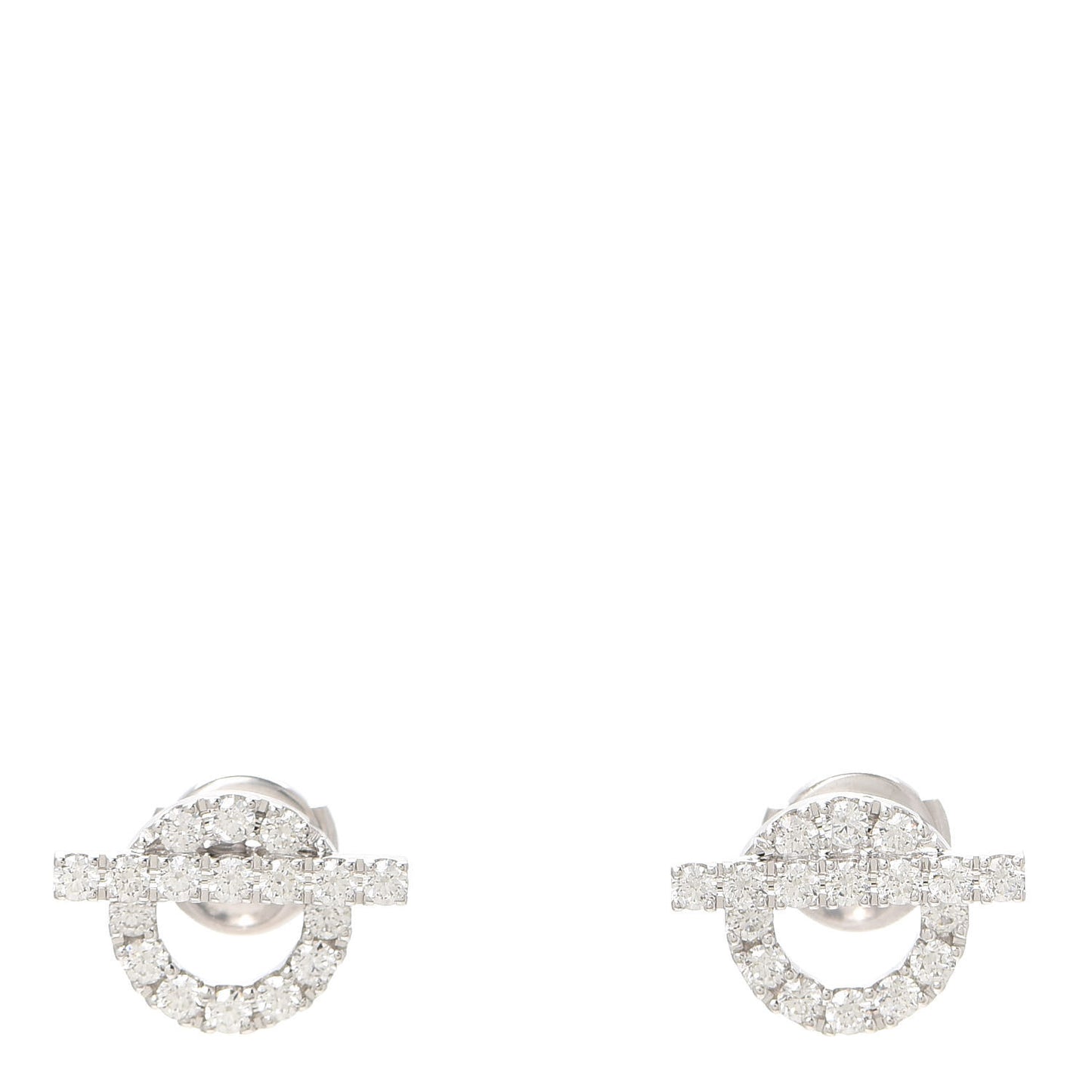 18K White Gold Diamond Finesse Earrings
