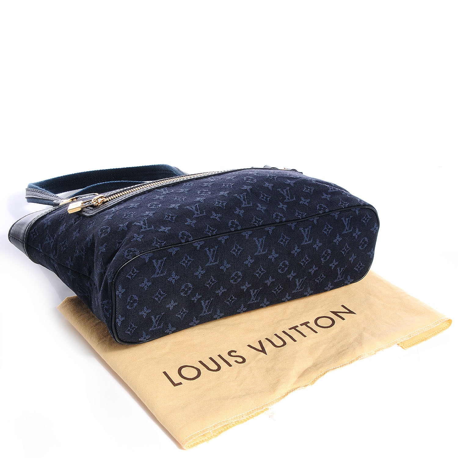 Louis Vuitton Mini Monogram Lucille PM Blue 4 of 7