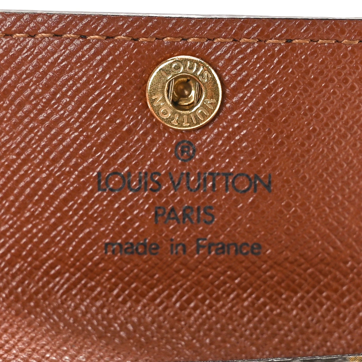 Monogram Porte-Monnaie Plat Coin Purse