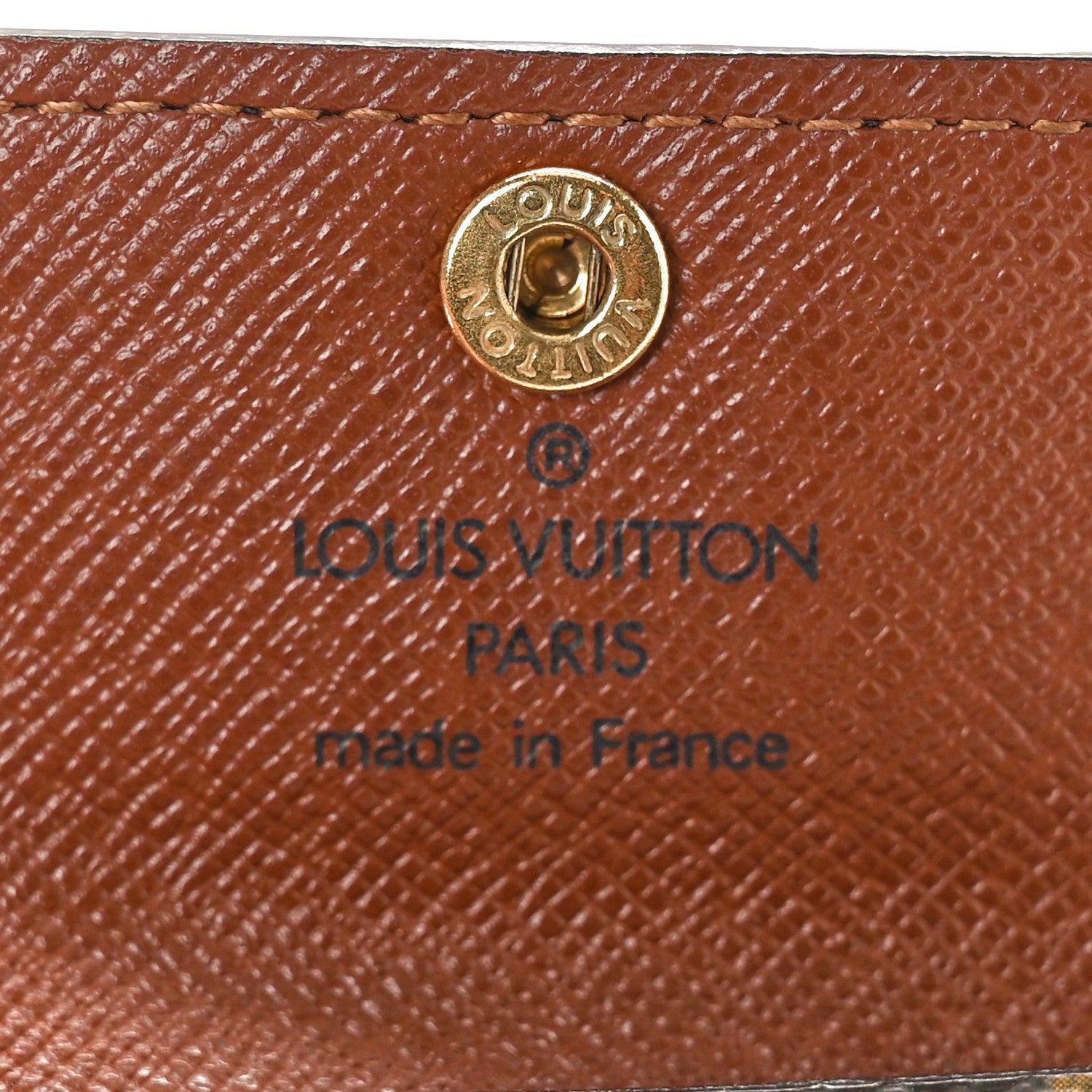 Louis Vuitton Monogram Porte-Monnaie Plat Coin Purse 6 of 7