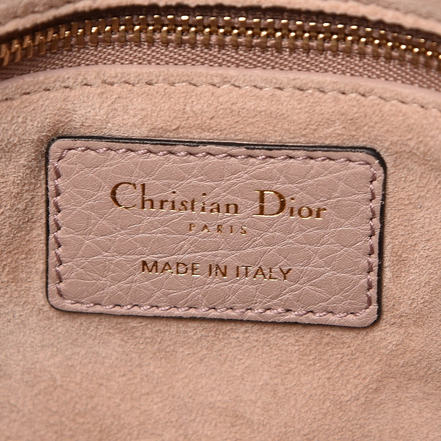 Grained Calfskin Cannage Large Lady Dior Light Pink