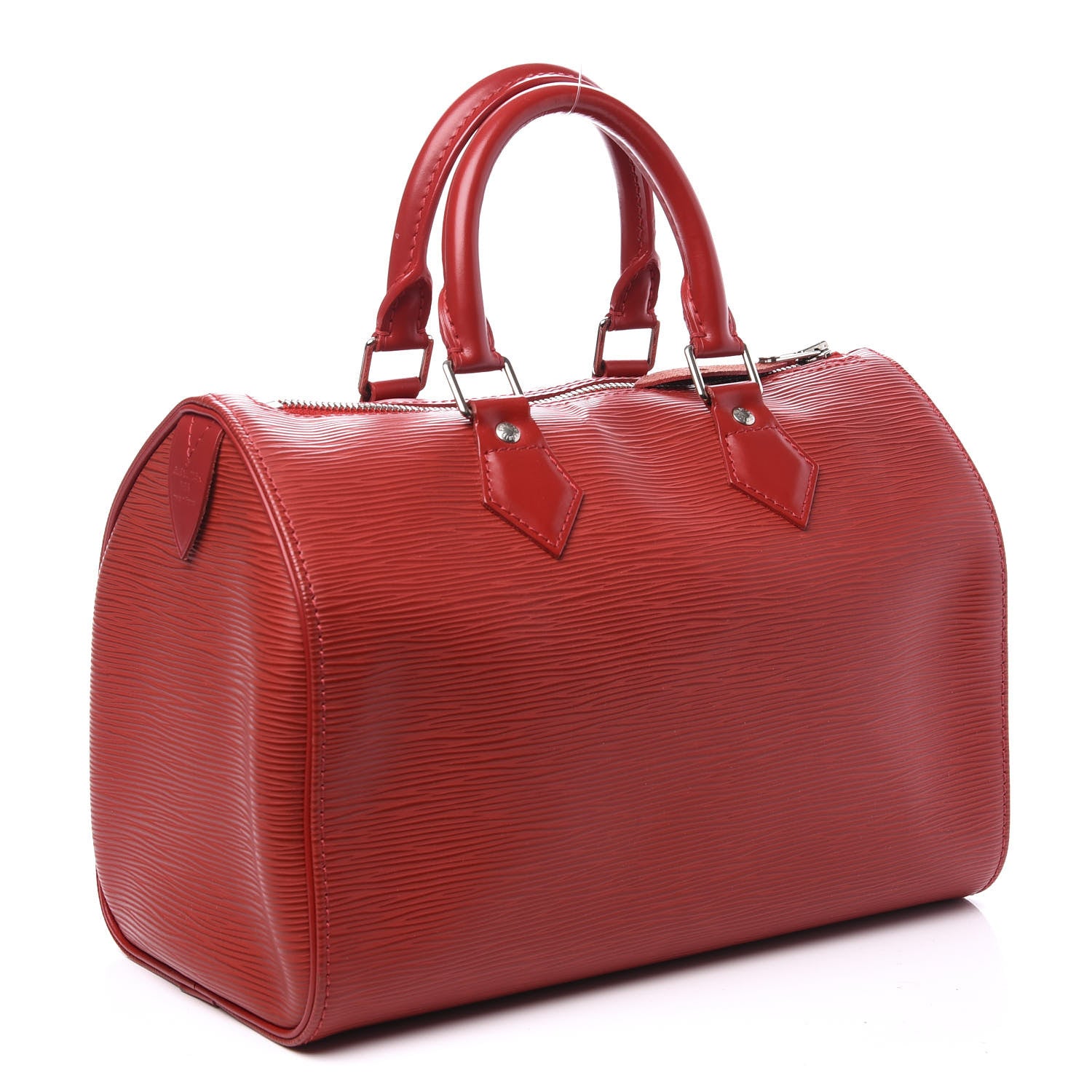 Louis Vuitton Epi Speedy 25 Rouge 2 of 13