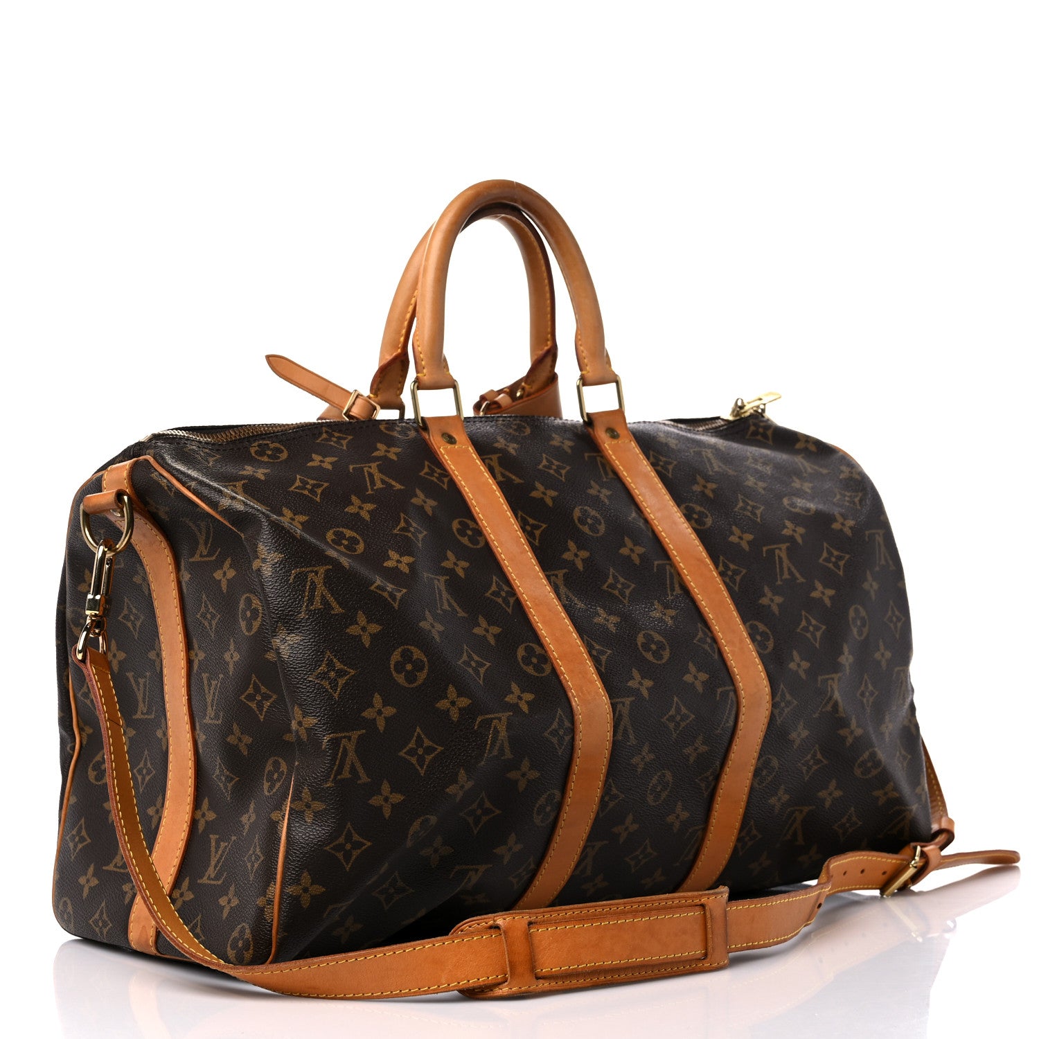 Louis Vuitton Monogram Keepall Bandouliere 45 3 of 26