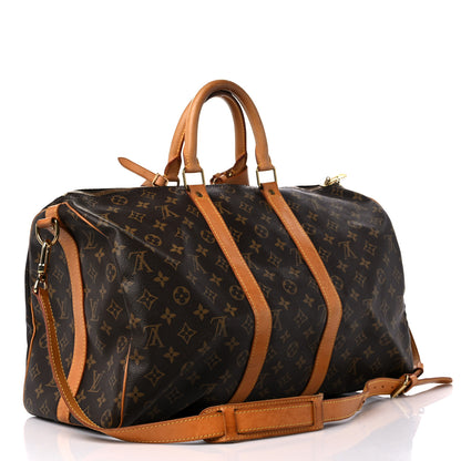 Louis Vuitton Monogram Keepall Bandouliere 45 3 of 26