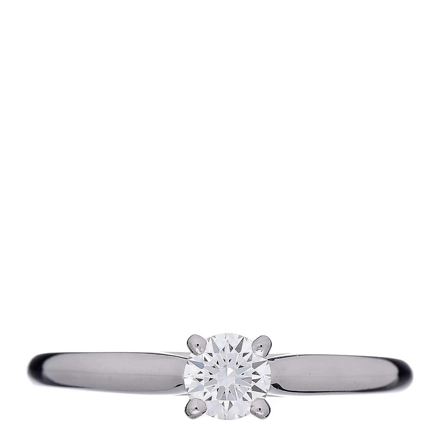 Platinum Diamond .20ct Solitaire Engagement Ring 47 4