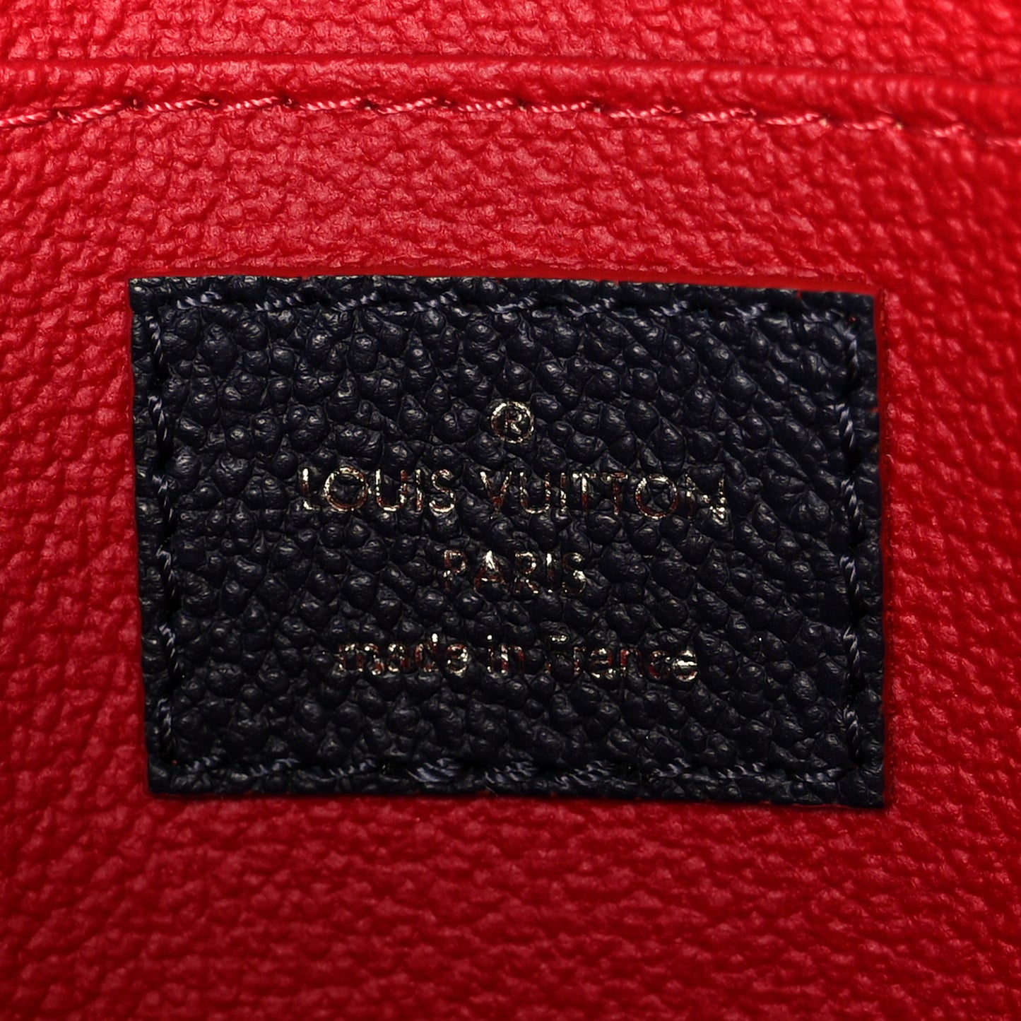 Empreinte Monogram Toiletry Pouch 26 Marine Rouge