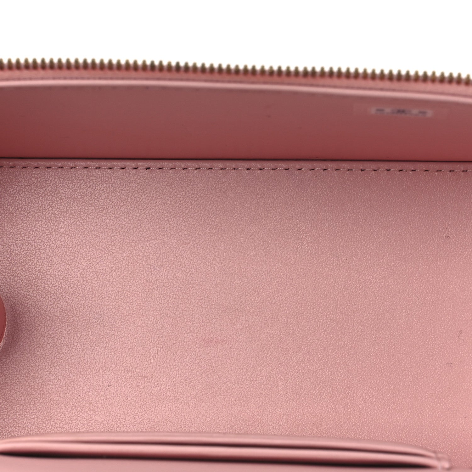 Chanel Caviar Quilted  Vanity Case With Chain Pink 5 of 14