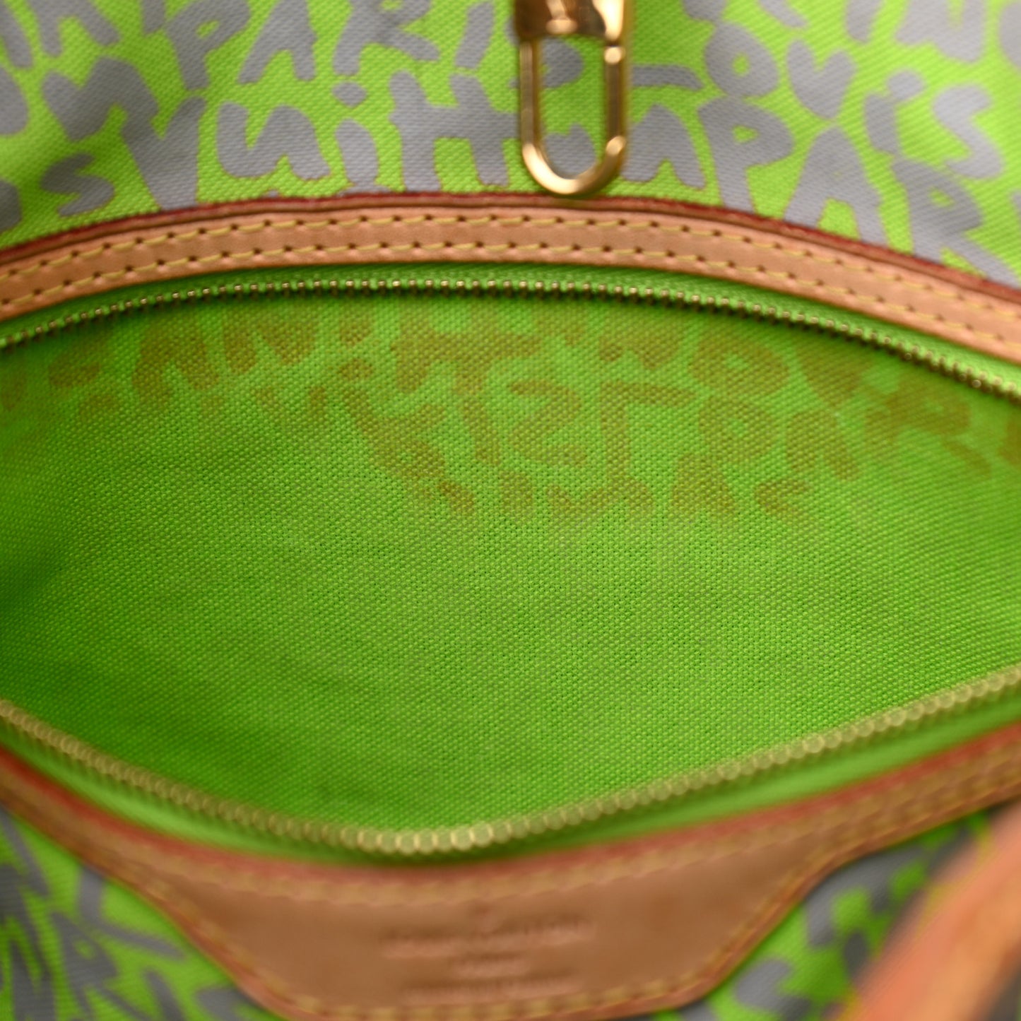 Monogram Graffiti Neverfull GM Green