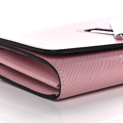 Louis Vuitton Epi Twist Wallet Rose Ballerine 10 of 11