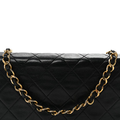 Chanel Lambskin Quilted Small Single Flap Bag Black 9 of 11
