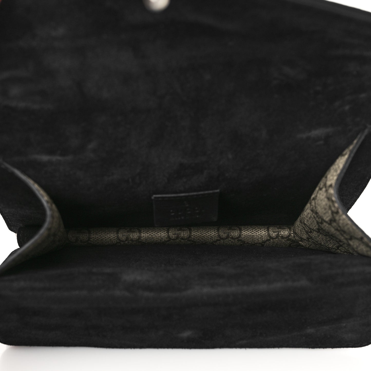 GG Supreme Monogram Mini Dionysus Shoulder Bag Black