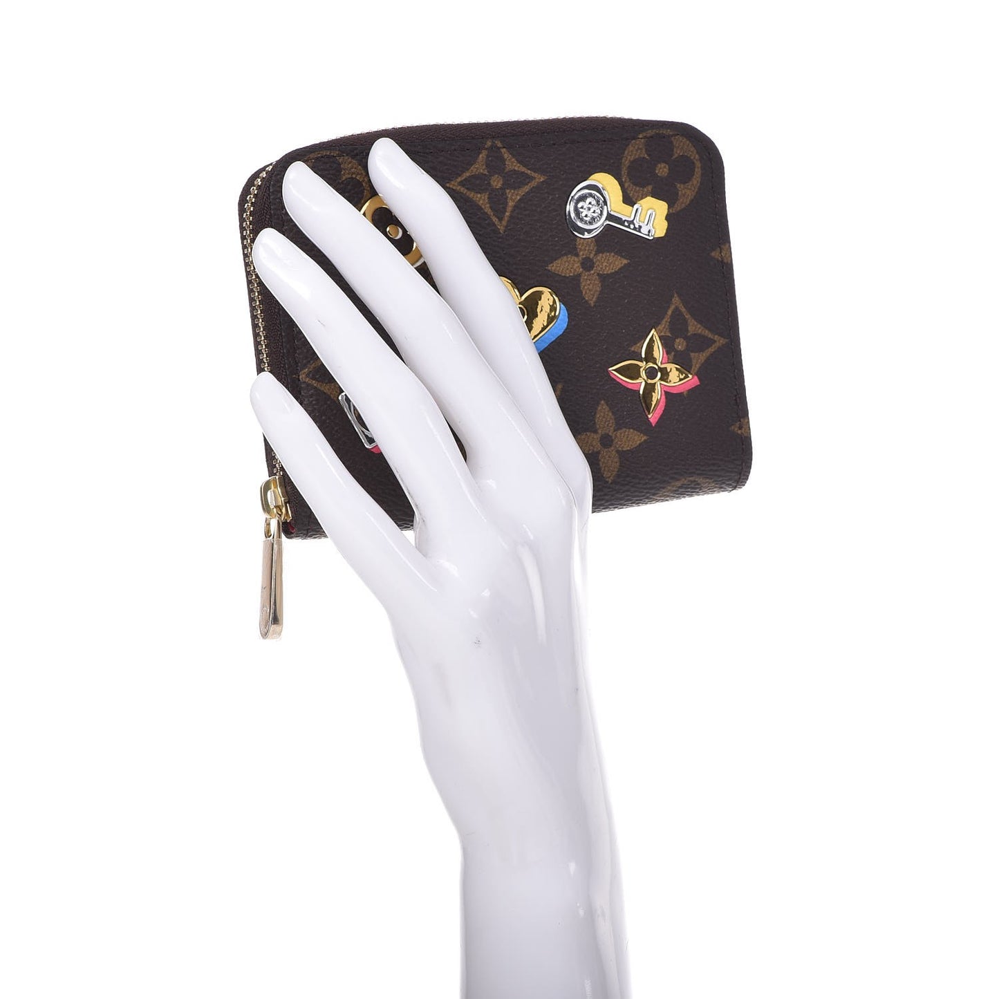Monogram LV Love Lock Zippy Coin Purse