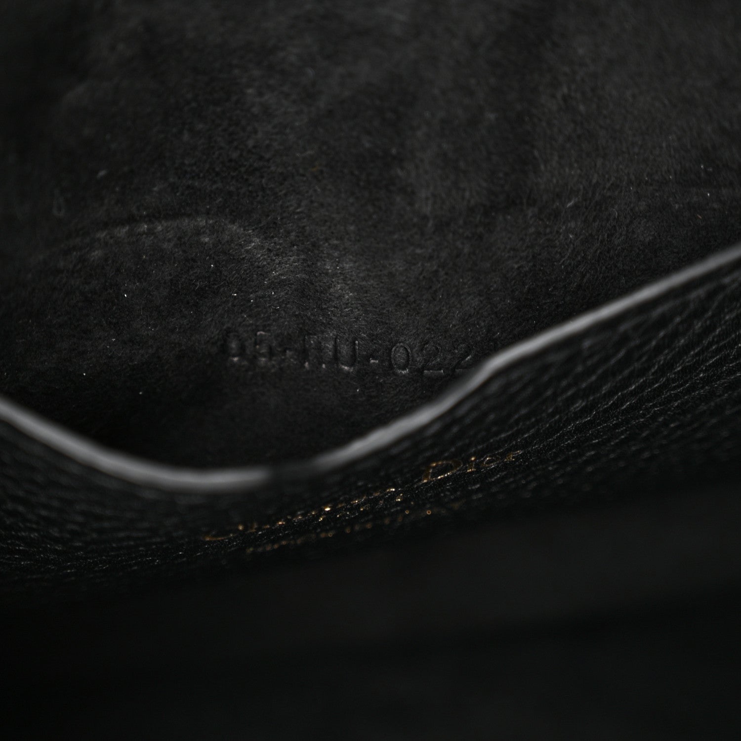 Christian Dior Grained Calfskin Medium Bobby Flap Black 7 of 12