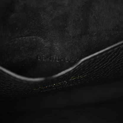 Christian Dior Grained Calfskin Medium Bobby Flap Black 7 of 12