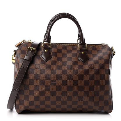 Louis Vuitton Damier Ebene Speedy Bandouliere 30 1 of 9