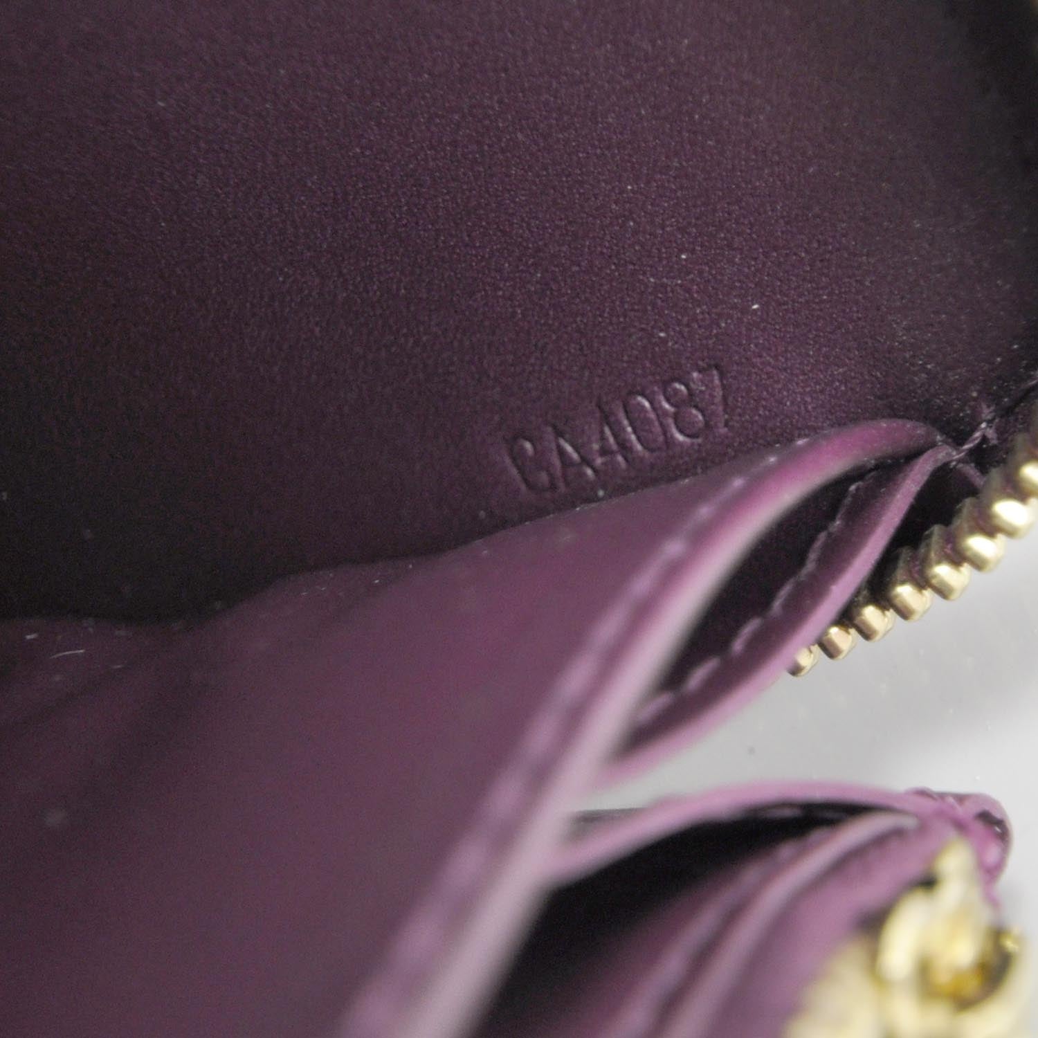 Louis Vuitton Vernis Zippy Wallet Violet 8 of 8