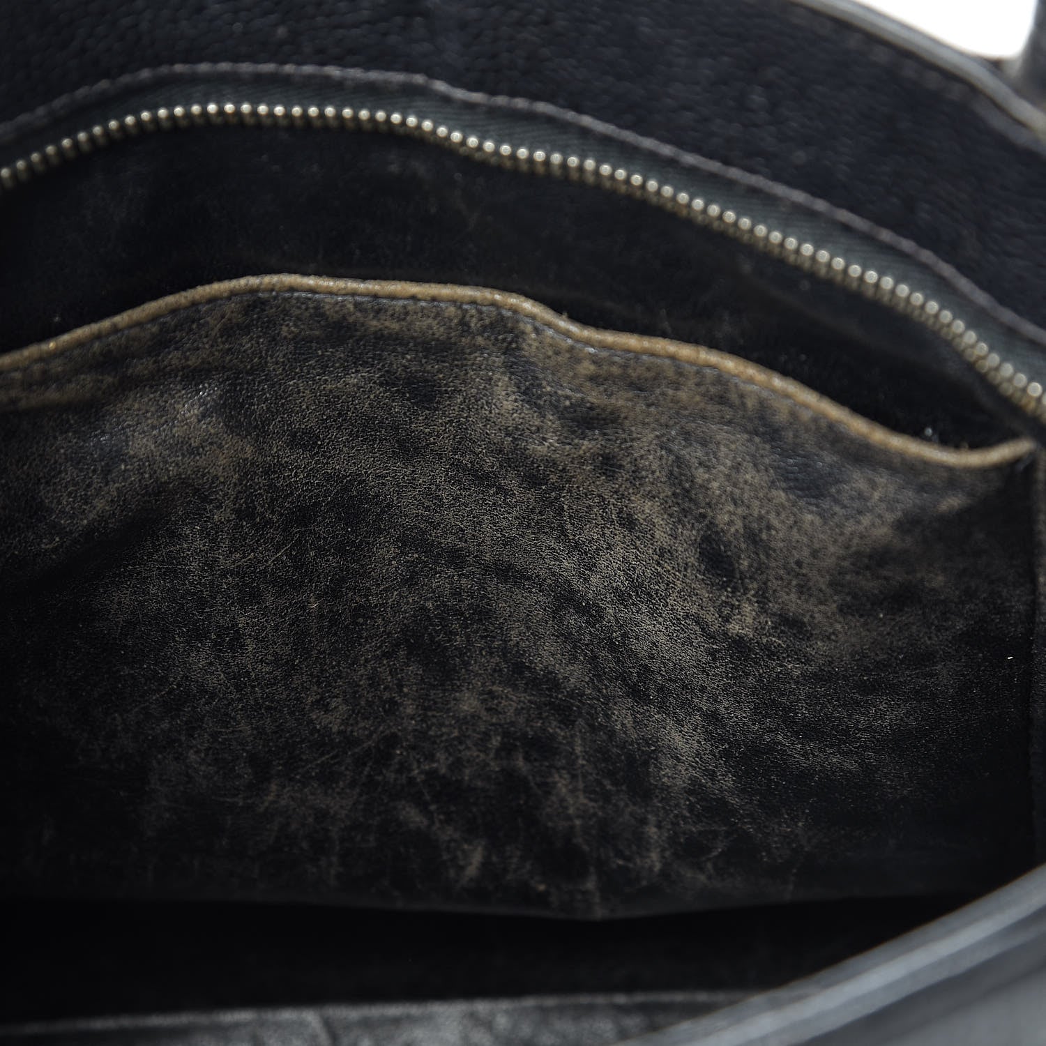 Chanel Caviar Quilted Medallion Tote Black 13 of 27