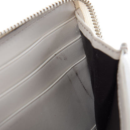 Gucci Monogram Large Twins Zip Around Wallet Beige Ebony White 19 of 27