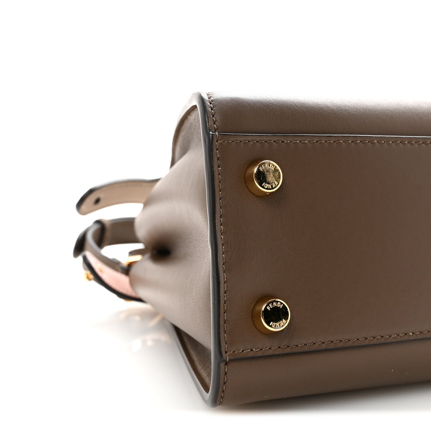 Fendi Vitello Tahiti Burro Bi-Color Medium Peekaboo Iconic