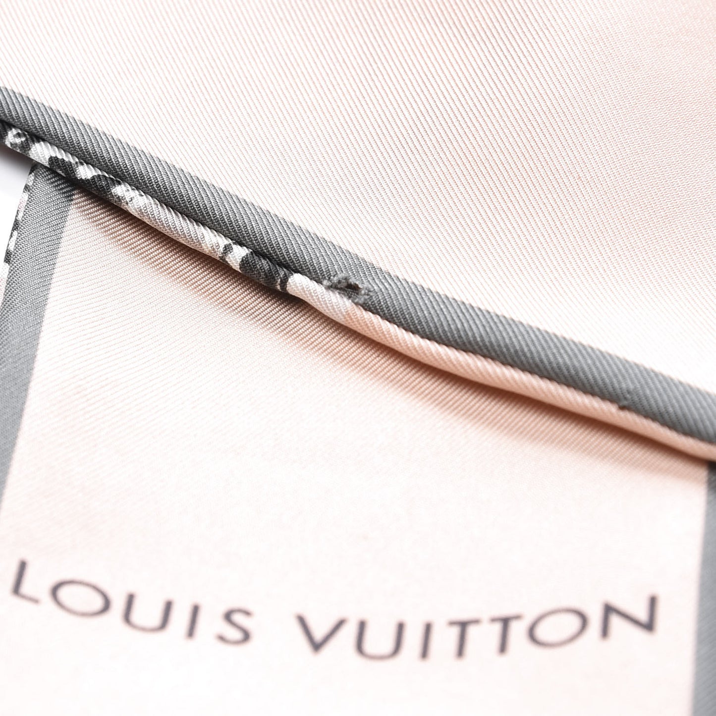 Silk Monogram Trunks Bandeau Rose Poudre