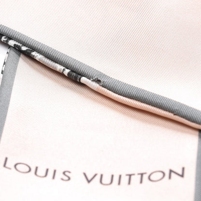Louis Vuitton Silk Monogram Trunks Bandeau Rose Poudre 5 of 5