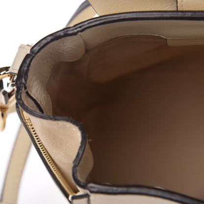 Chloe Suede Calfskin Mini Faye Backpack Off White 9 of 13