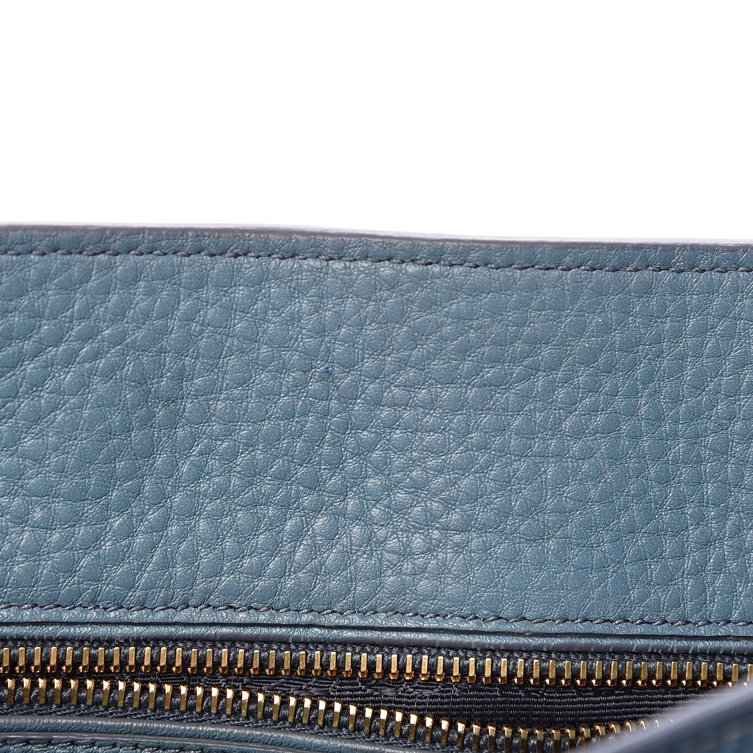 Prada Vitello Daino Push Lock Messenger Bag Marine 9 of 18