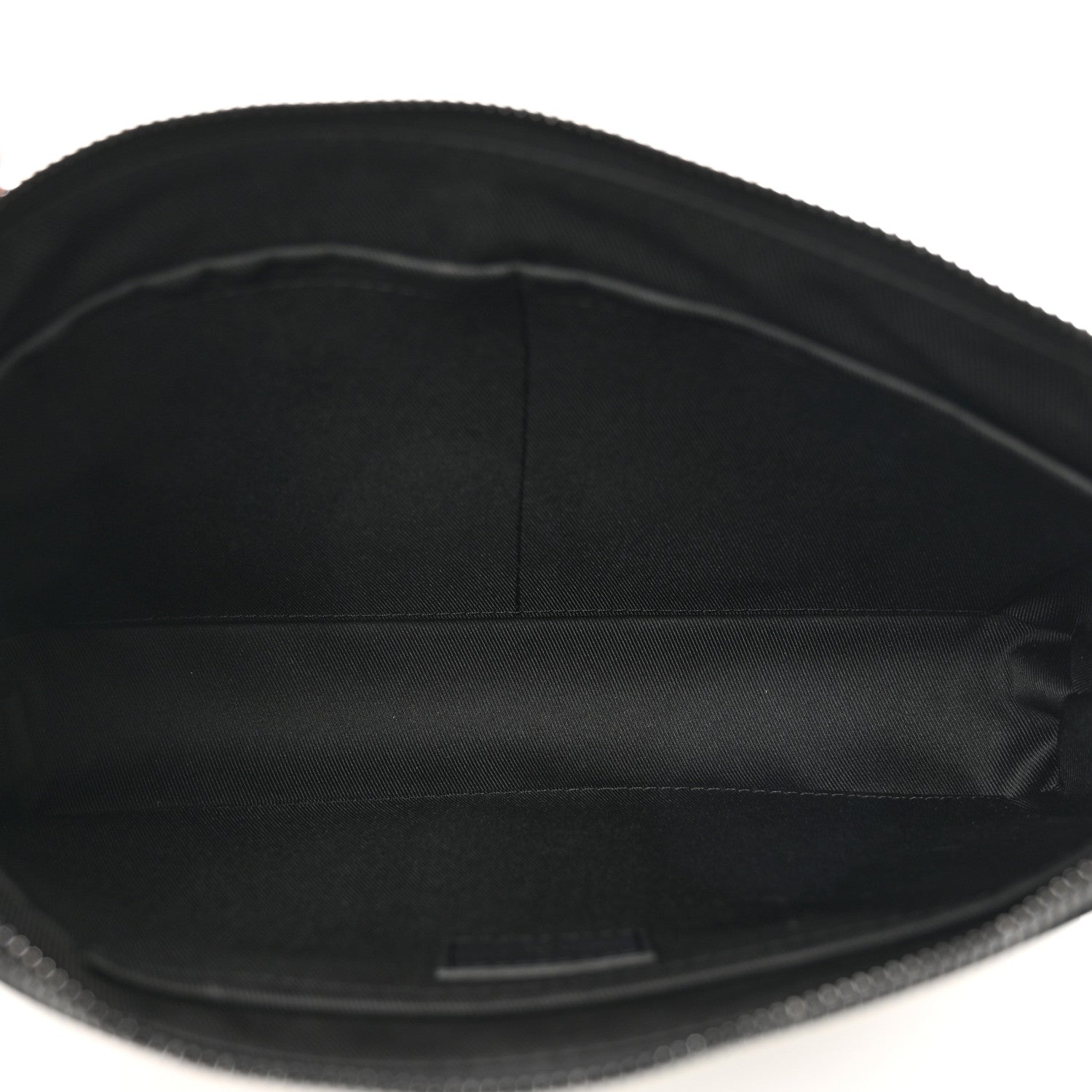 Louis Vuitton Shadow Calfskin Monogram Pochette Voyage Souple Black 5 of 6