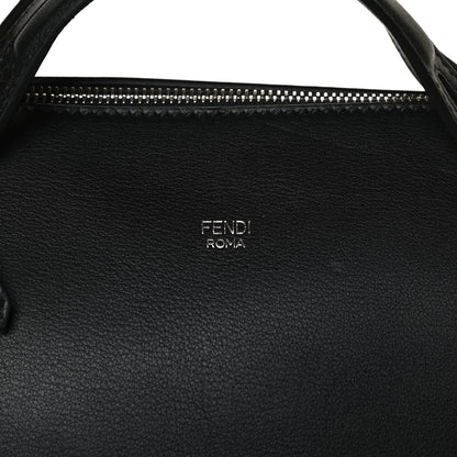 Fendi Vitello Dolce Marmol Large By The Way Boston Bag Black 13 of 17
